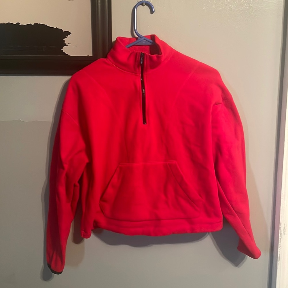 VS pink half zip hoodie